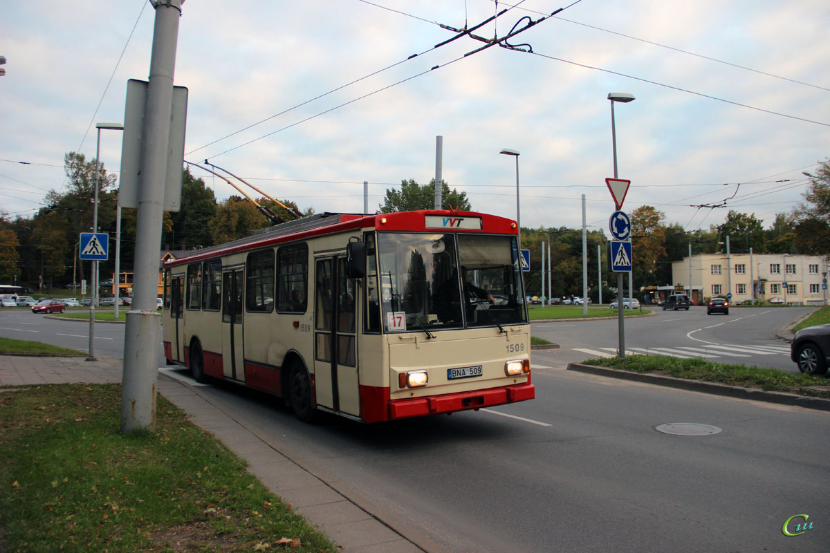 Вильнюс. Škoda 14Tr02/6 №1509