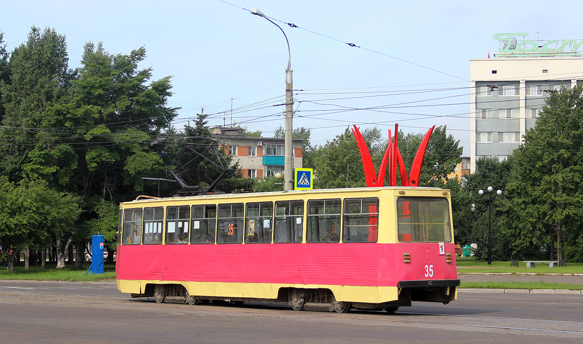 Комсомольск-на-Амуре. 71-605А (КТМ-5А) №35