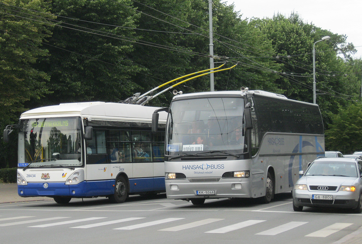 Рига. Škoda 24Tr Irisbus Citelis №28434, Carrus Classic III KK-5046