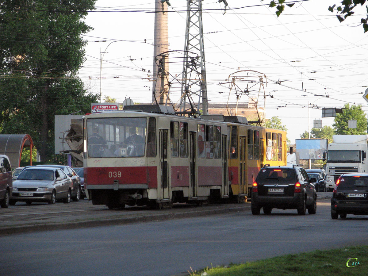 Киев. Tatra T6B5 (Tatra T3M) №039