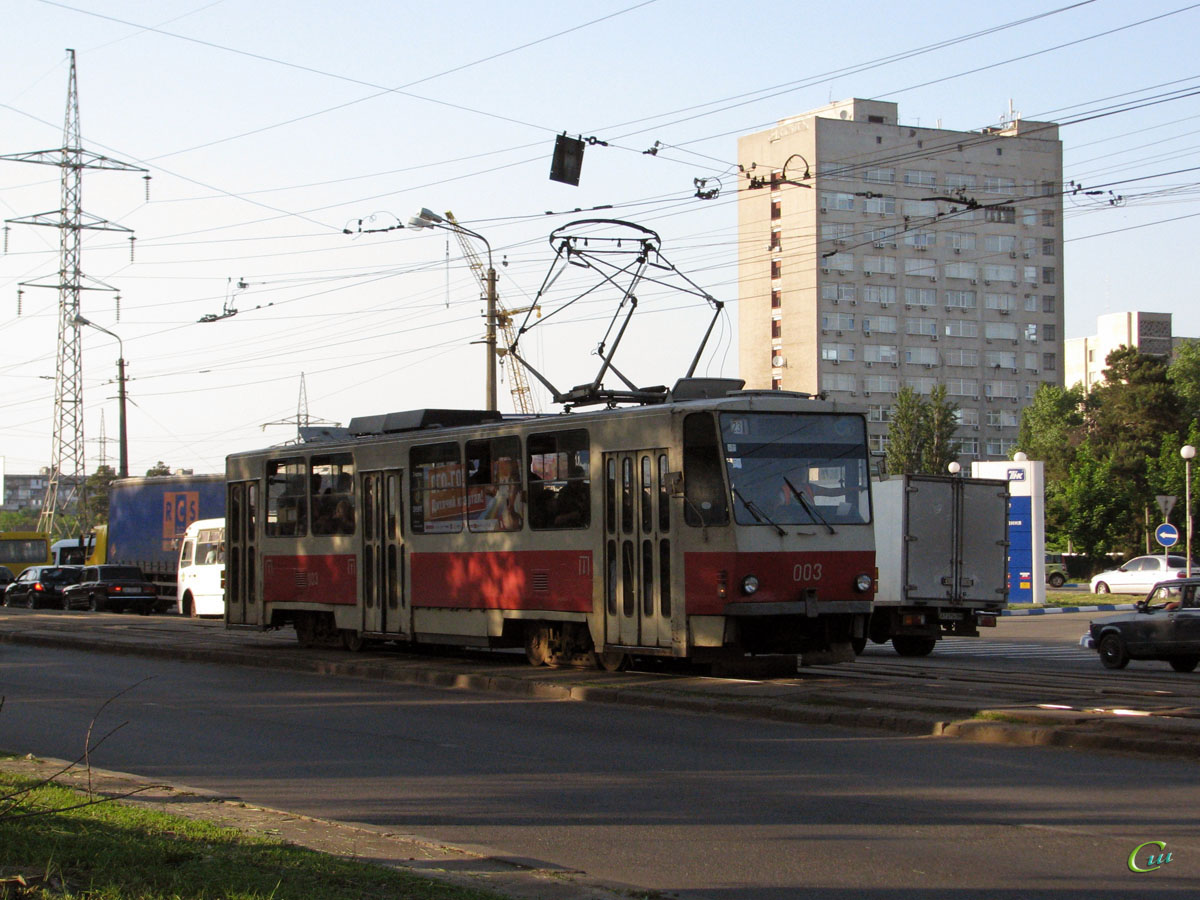 Киев. Tatra T6B5 (Tatra T3M) №003