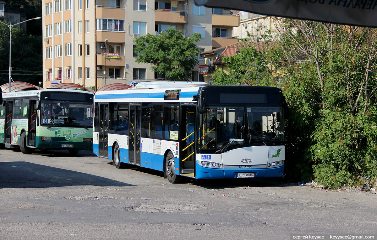 Варна. Solaris Urbino III 12 B 8580 HX, Mercedes-Benz O345 B 3301 KA