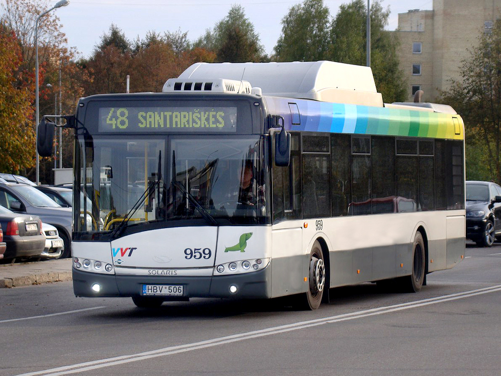 Вильнюс. Solaris Urbino 12 CNG HBV 506