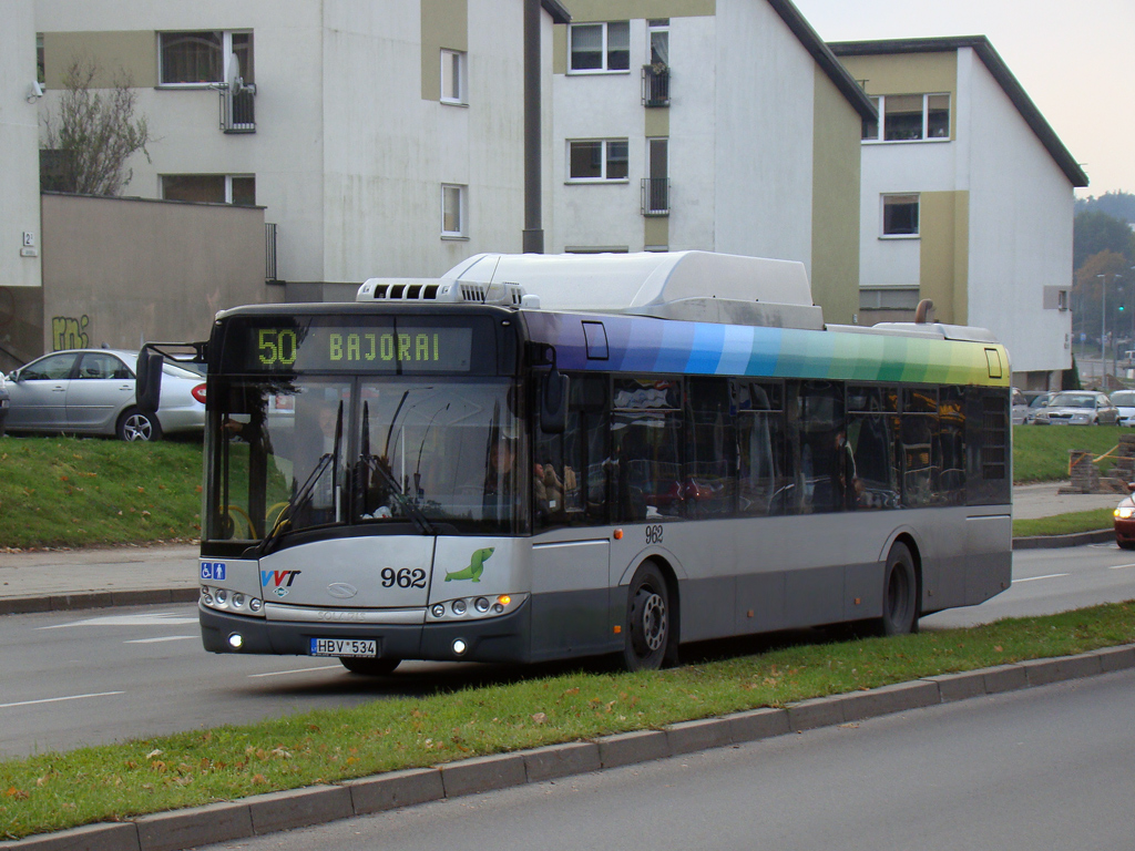 Вильнюс. Solaris Urbino 12 CNG HBV 534