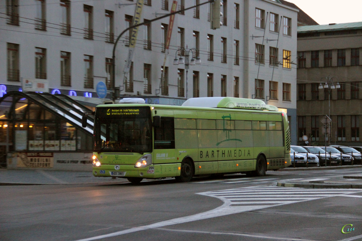 Пардубице. Irisbus Citelis 12M CNG 4E0 3981