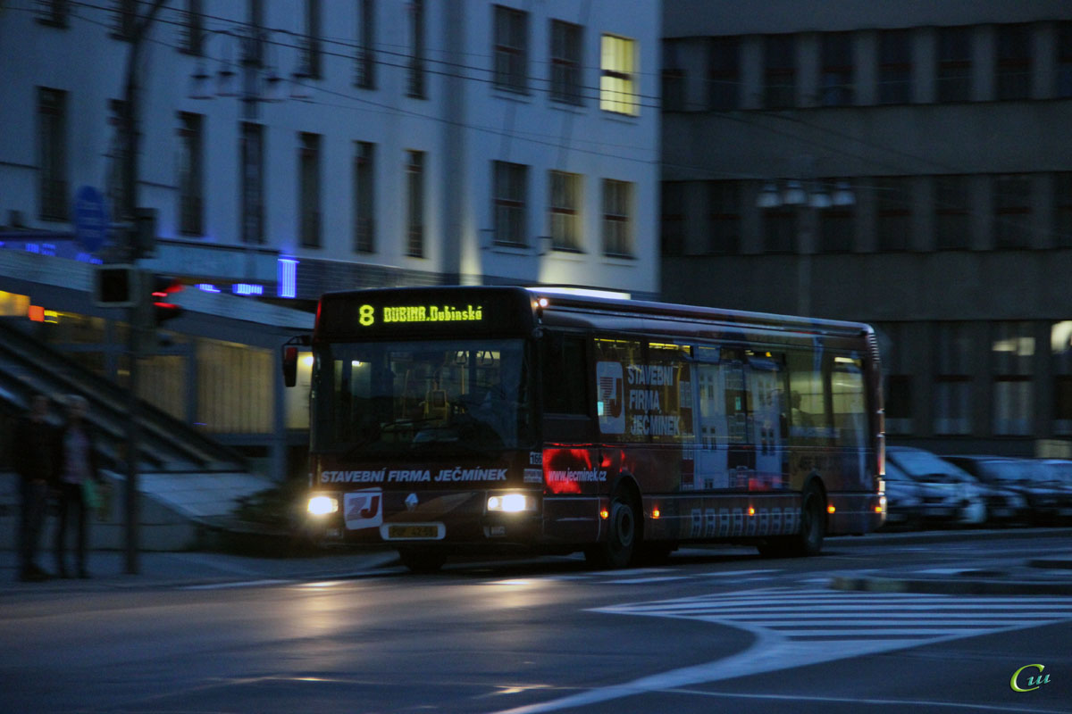 Пардубице. Renault Agora S/Karosa Citybus 12M PUP 42-55