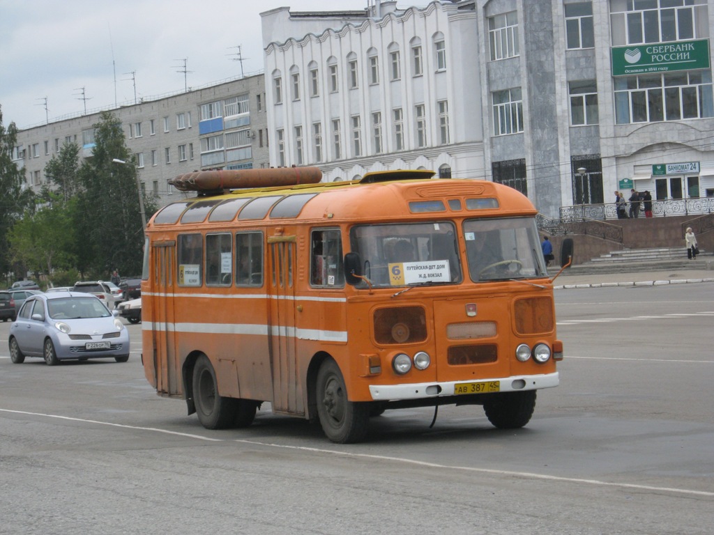 Шадринск. ПАЗ-672М ав387