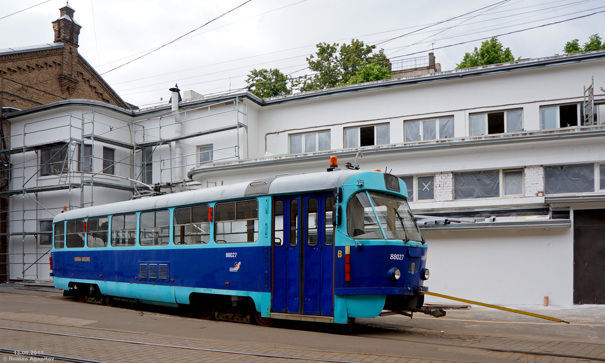 Рига. Tatra T3SU №88027