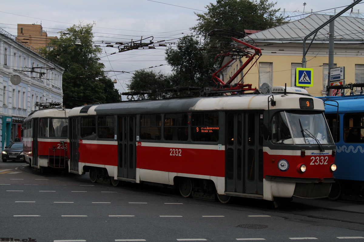 Москва. Tatra T3 (МТТА-2) №2331, Tatra T3 (МТТА-2) №2332