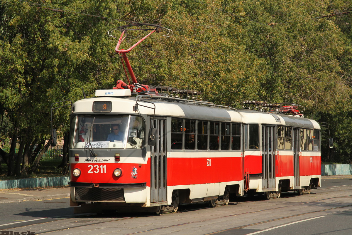 Москва. Tatra T3 (МТТА-2) №2311