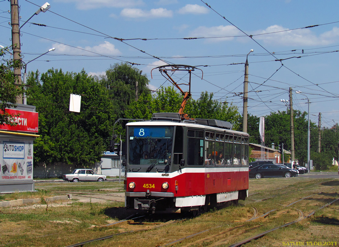 Харьков. Tatra T6A5 №4534