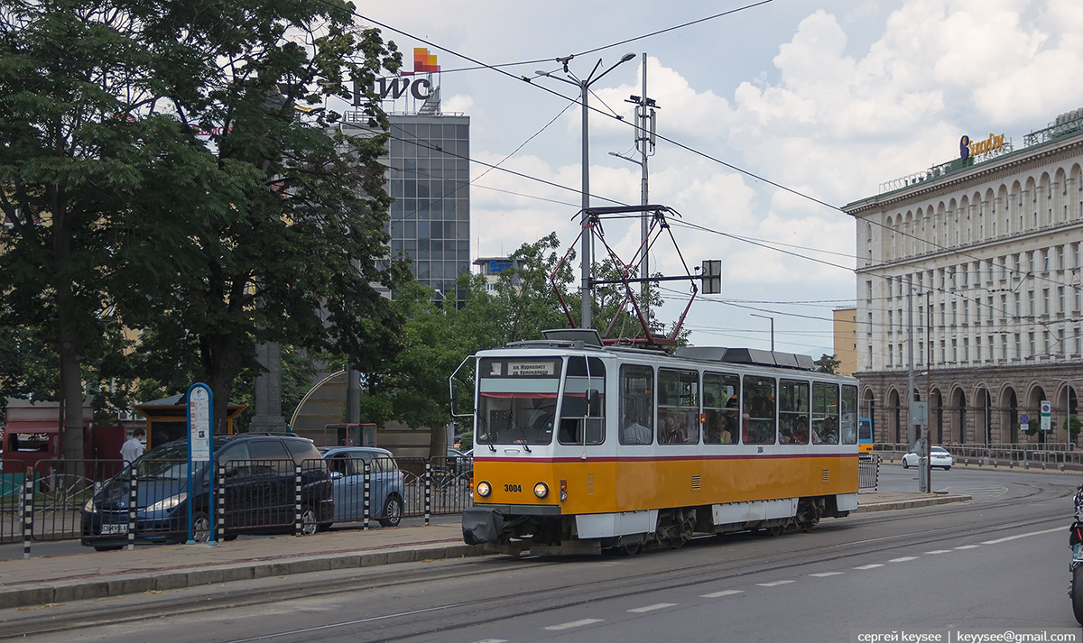 София. Tatra T6A2B №3004