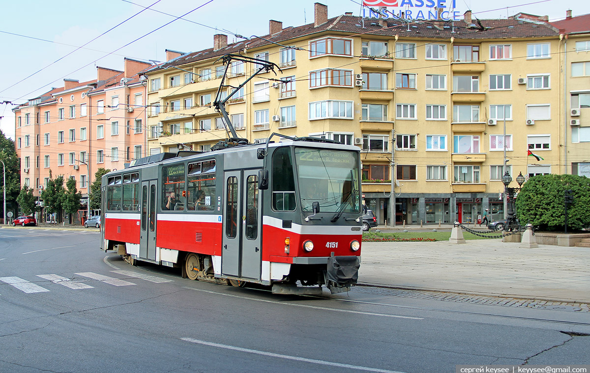 София. Tatra T6A5 №4151