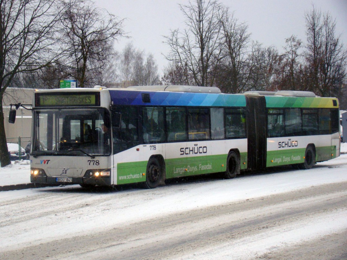 Вильнюс. Volvo 7700A BOU 841