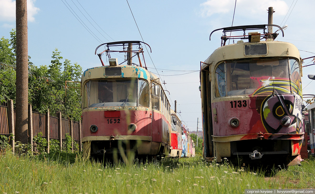 Нижний Новгород. Tatra T3SU №1692, Tatra T3SU №1733