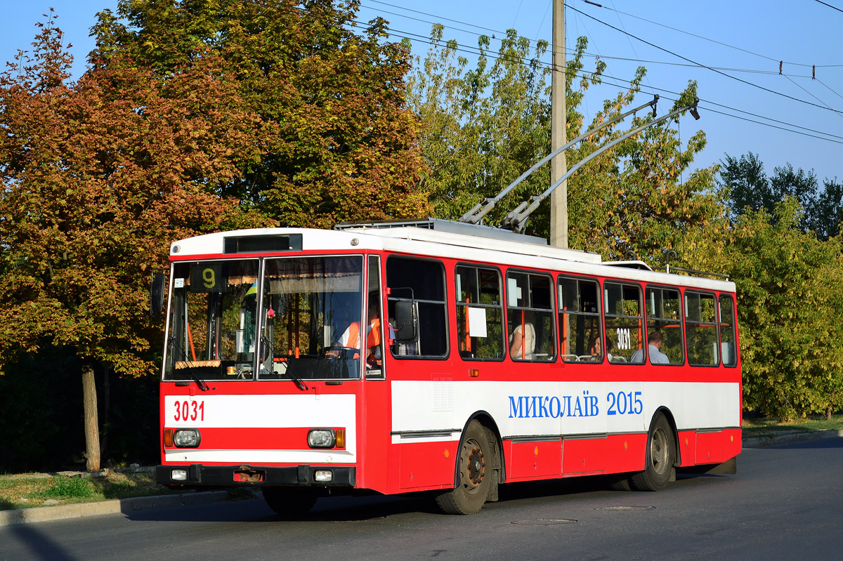 Николаев. Škoda 14Tr08/6 №3031