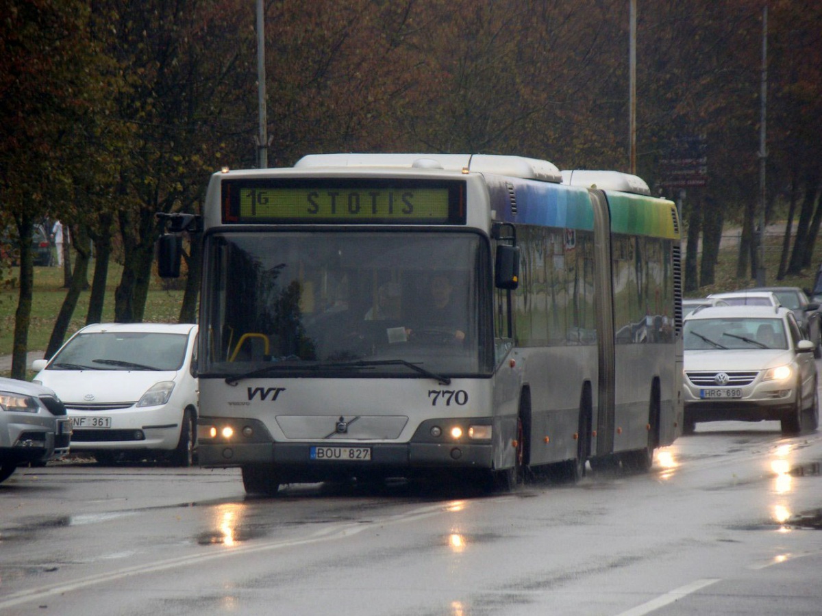Вильнюс. Volvo 7700A BOU 827