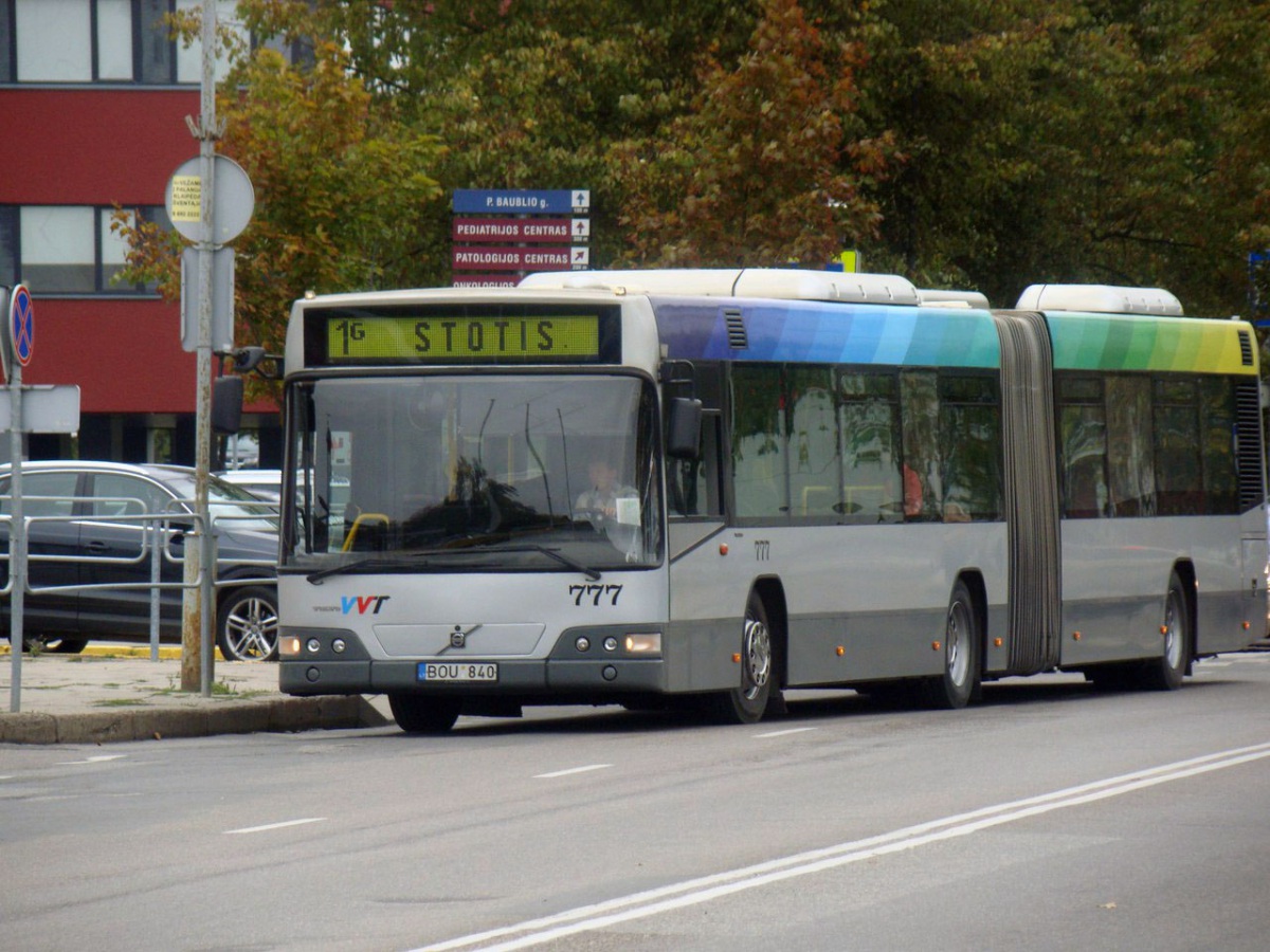 Вильнюс. Volvo 7700A BOU 840