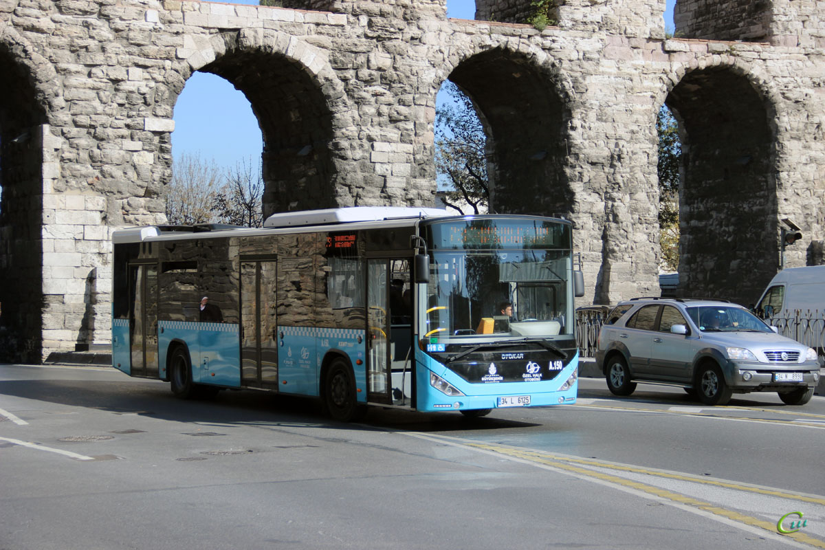 Стамбул. Otokar Kent 290LF 34 L 6125