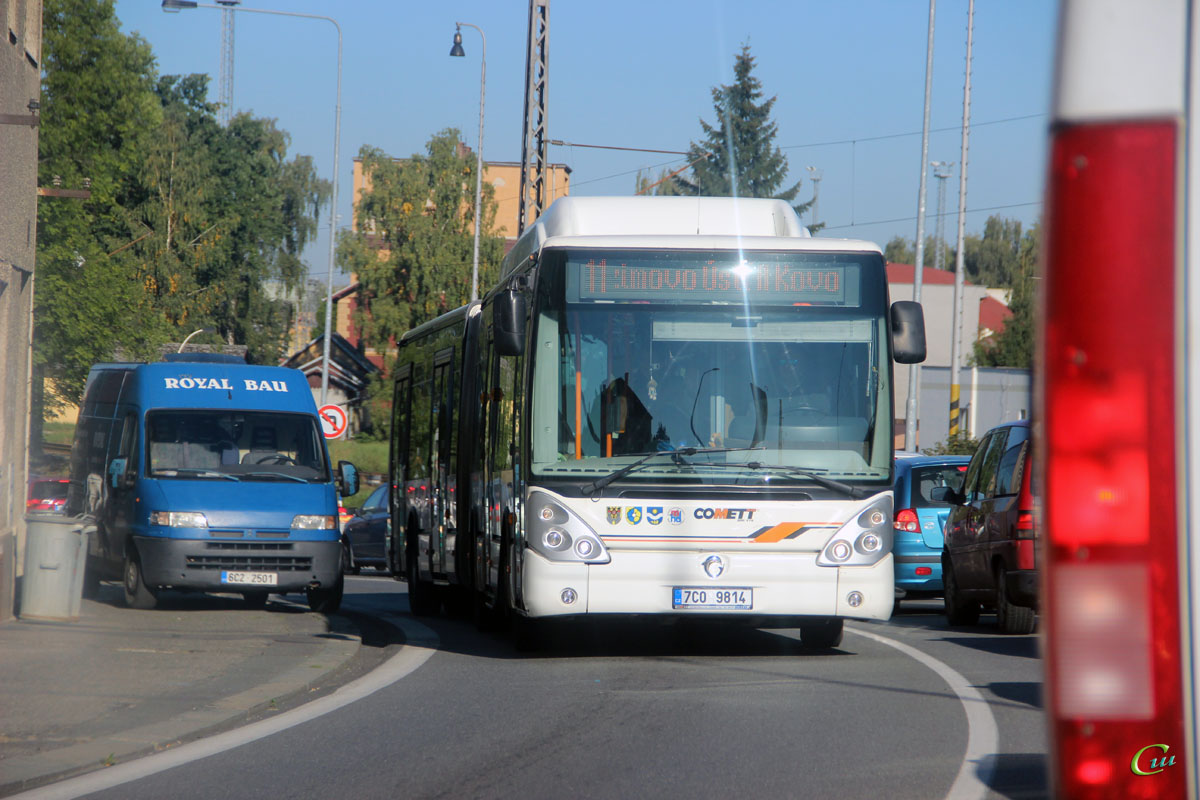 Табор. Irisbus Citelis 18M CNG 7C0 9814