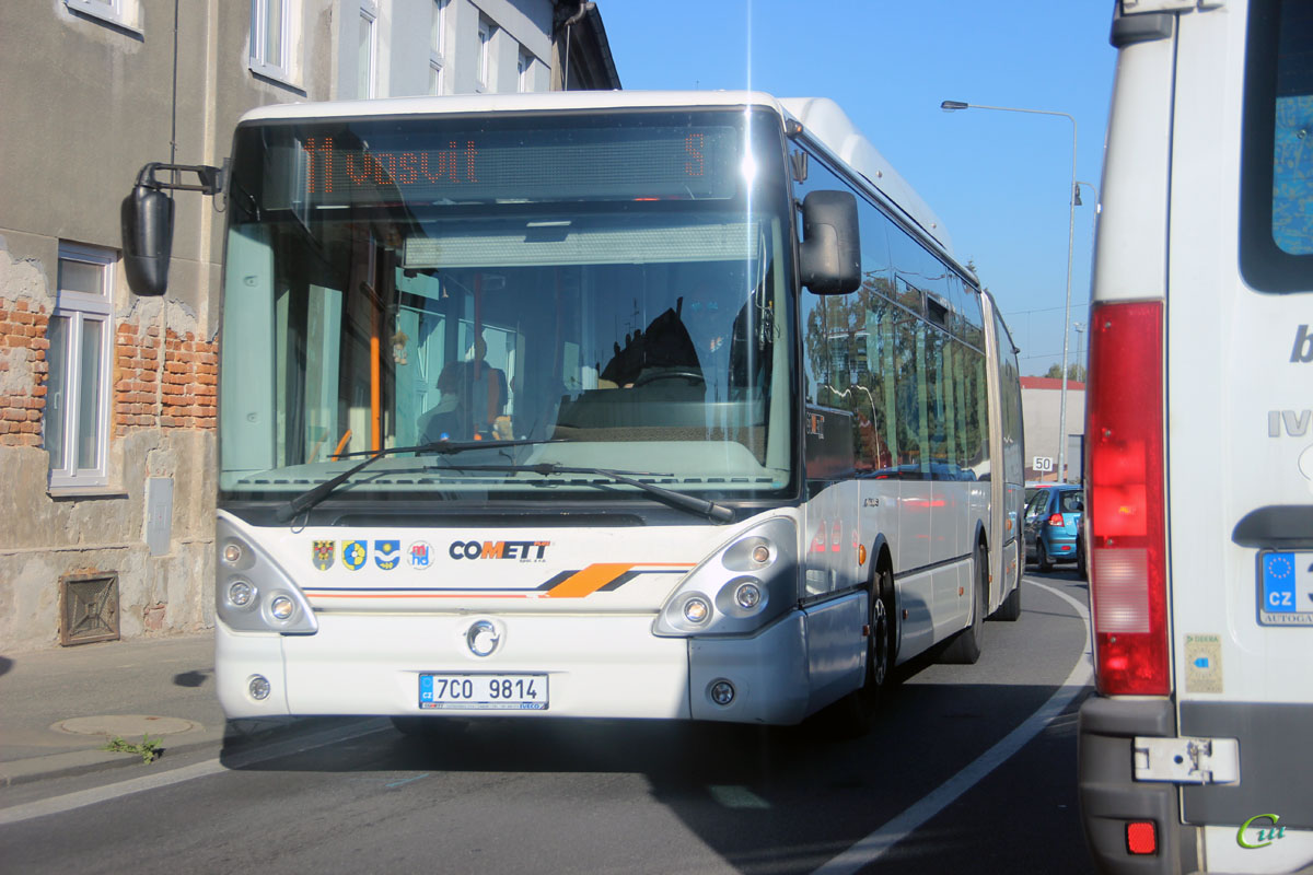 Табор. Irisbus Citelis 18M CNG 7C0 9814
