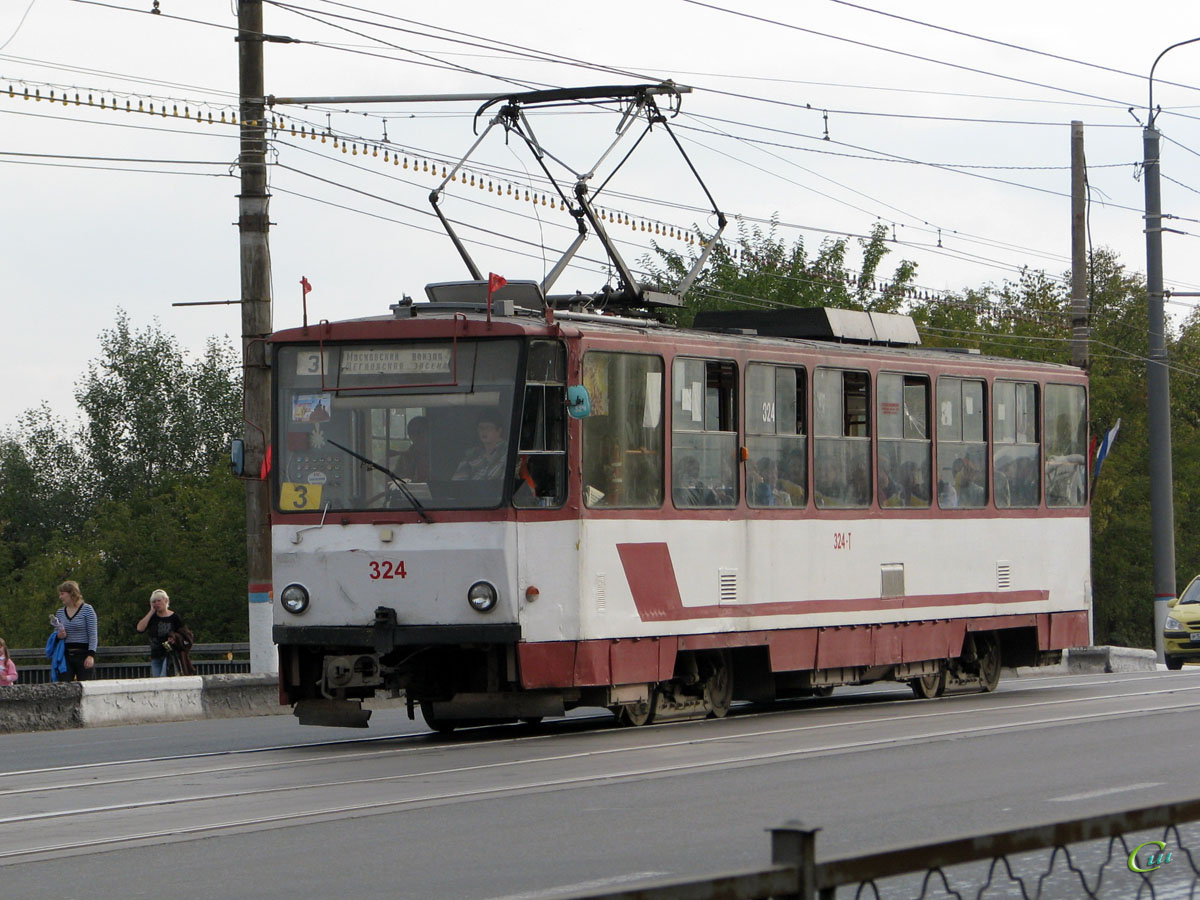 Тула. Tatra T6B5 (Tatra T3M) №324