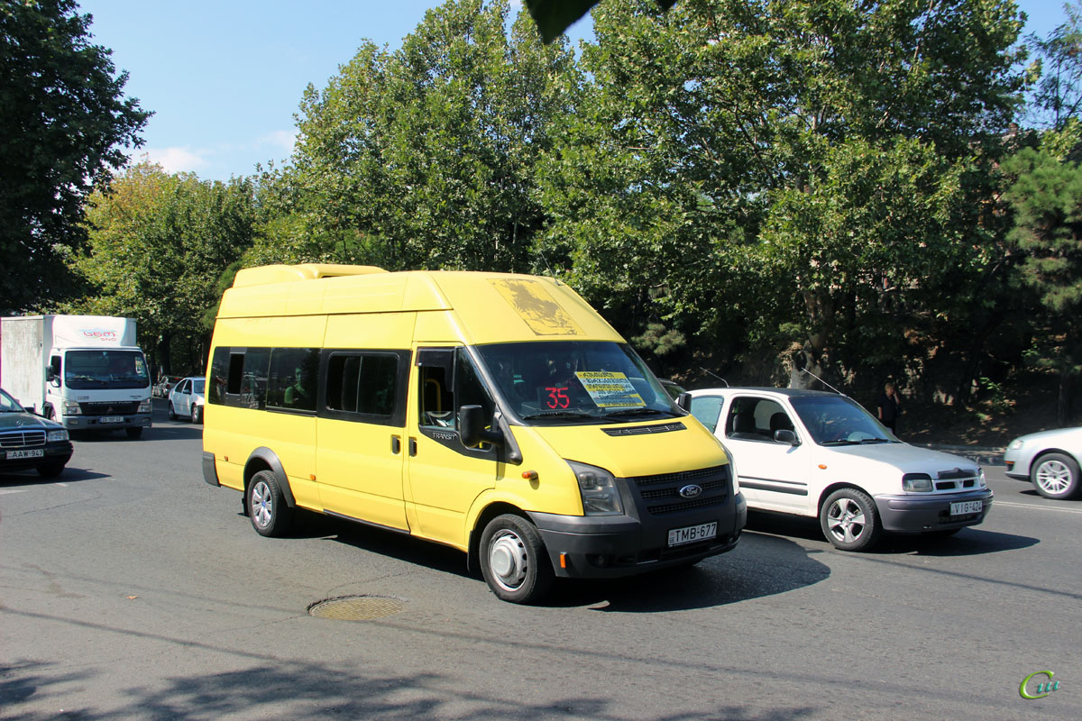 Тбилиси. Avestark (Ford Transit) TMB-677