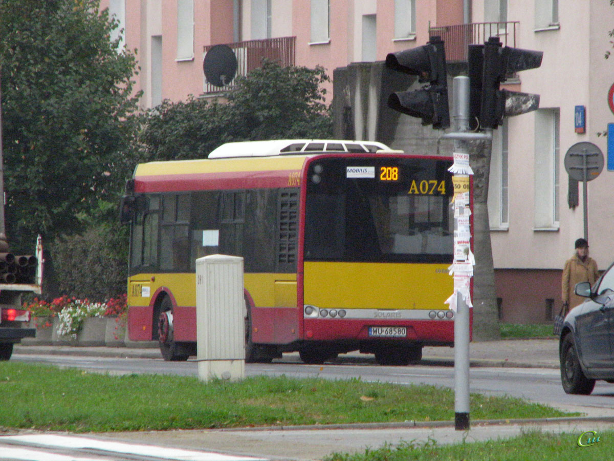 Варшава. Solaris Urbino III 8.6 WU 68580