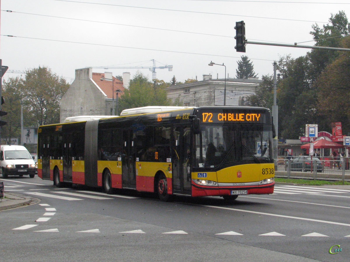 Варшава. Solaris Urbino 18 WX 70254