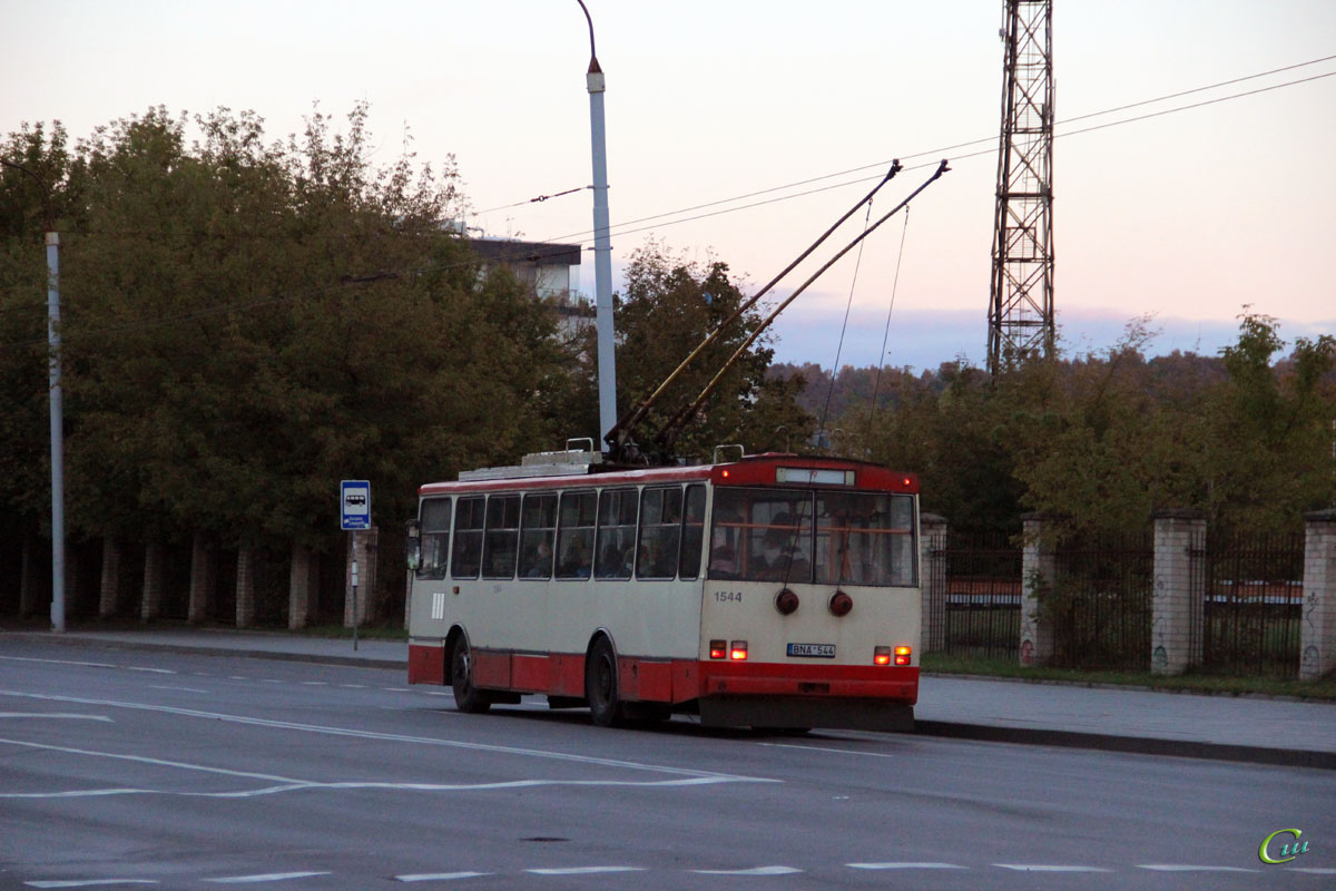 Вильнюс. Škoda 14Tr89/6 №1544
