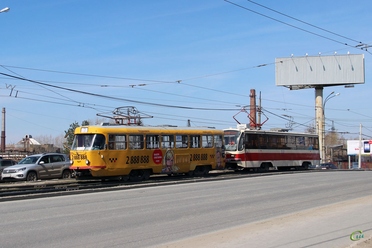 Екатеринбург. Tatra T3SU №200, 71-405 №020