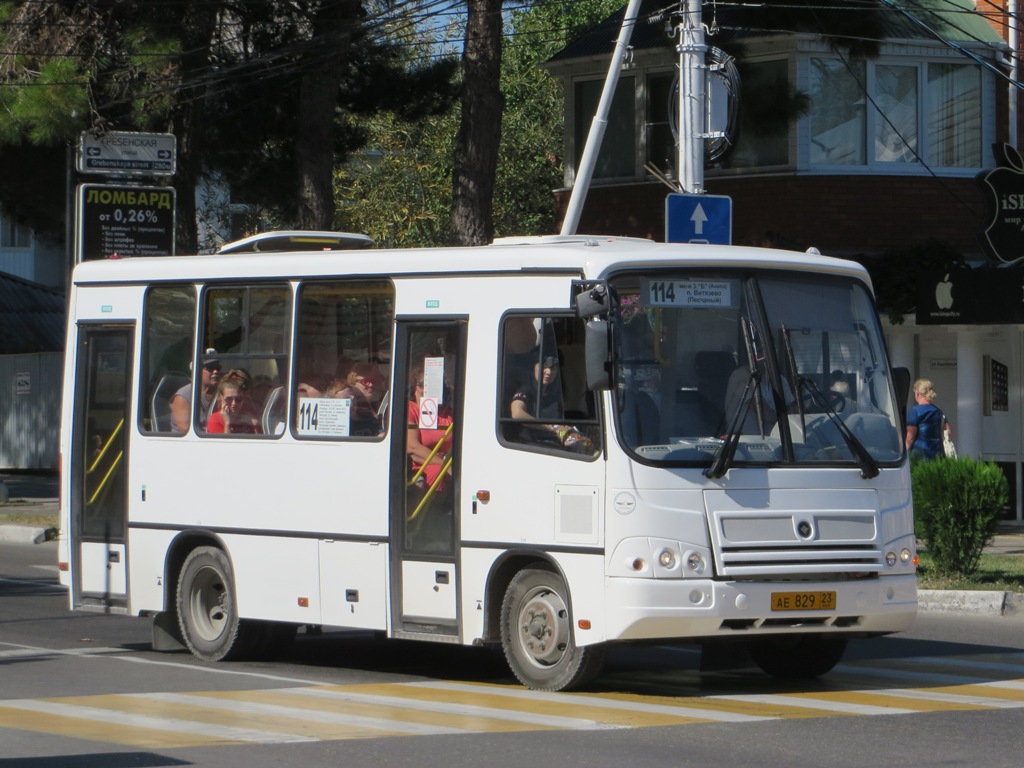 Анапа. ПАЗ-320302-08 ае829