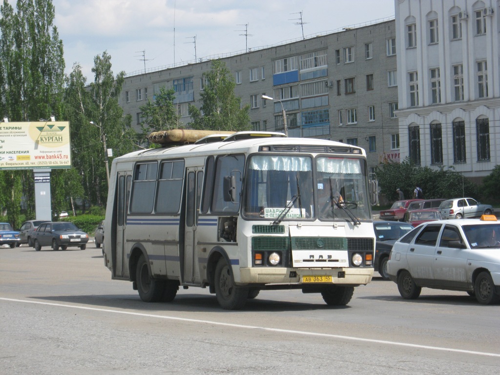 Шадринск. ПАЗ-32054 ав363