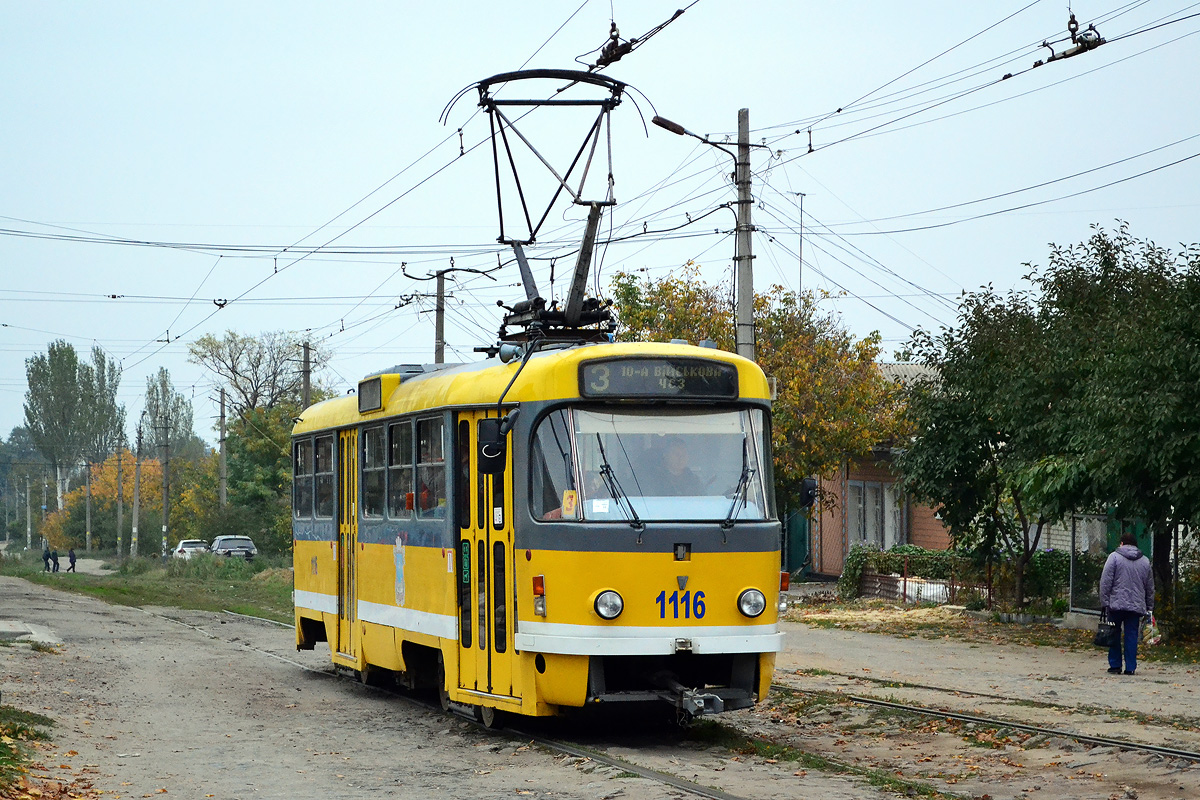 Николаев. Tatra T3M.03 №1116