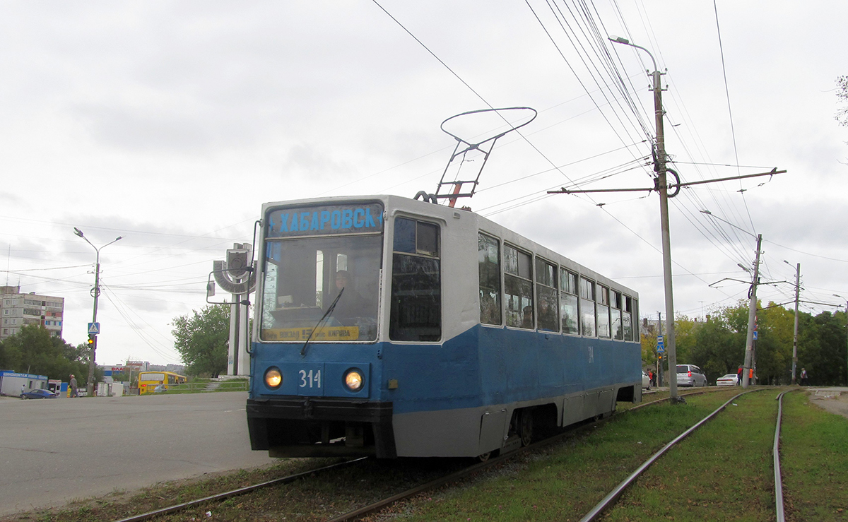 Хабаровск. 71-608К (КТМ-8) №314