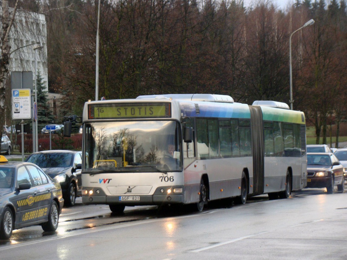 Вильнюс. Volvo 7700A AGF 821