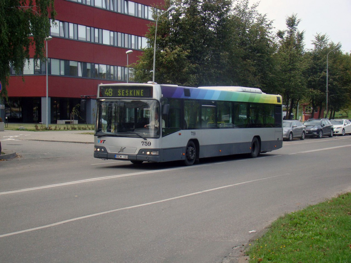 Вильнюс. Volvo 7700 BEM 163