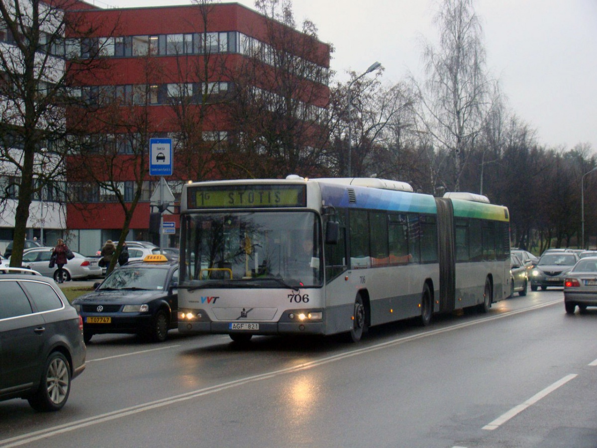 Вильнюс. Volvo 7700A AGF 821