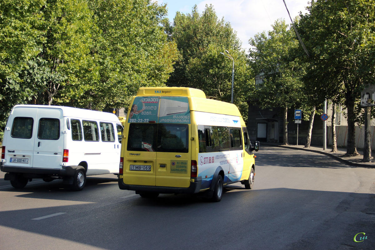 Тбилиси. Avestark (Ford Transit) TMB-069, Ford Transit JA-800-NI
