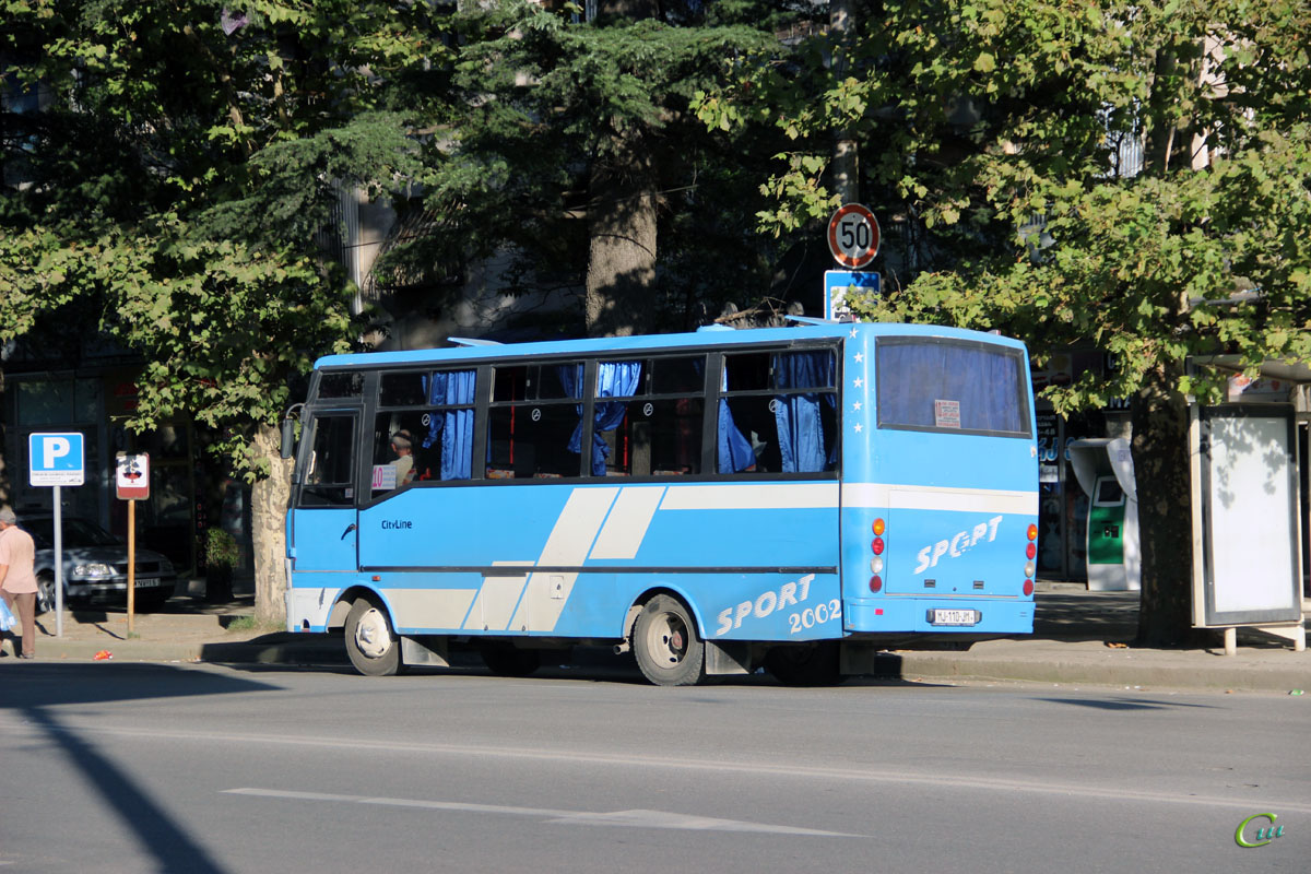 Кутаиси. Otoyol M50 / Cityline MJ-110-JM