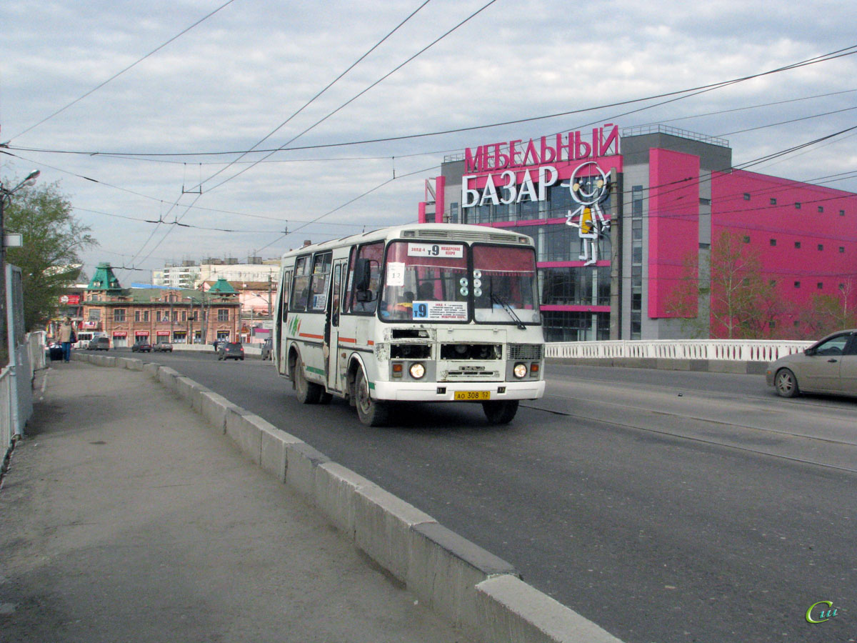 Нижний Новгород. ПАЗ-32054 ао308