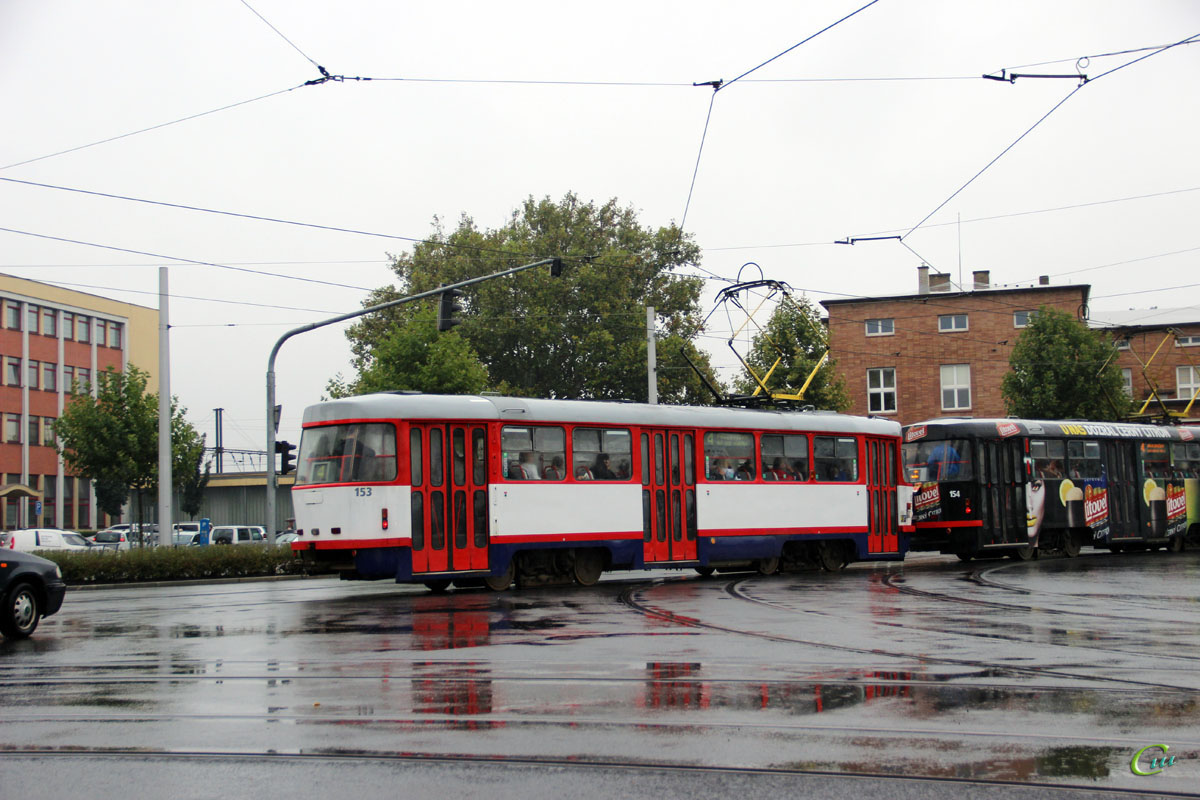 Оломоуц. Tatra T3R.P №153