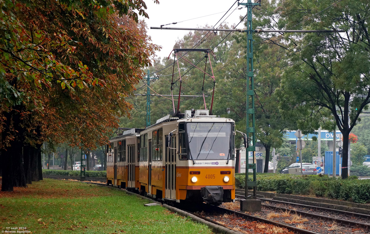 Будапешт. Tatra T5C5 №4005