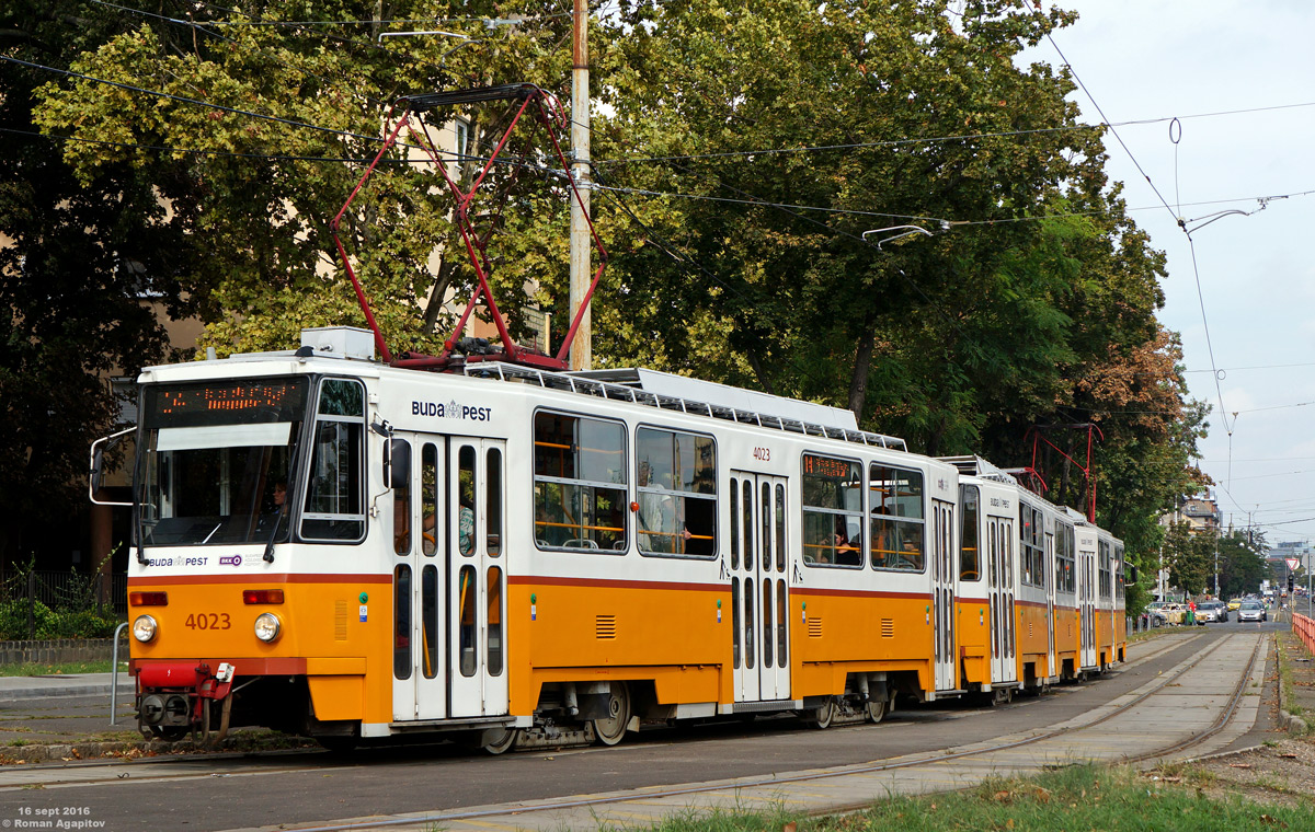 Будапешт. Tatra T5C5 №4023