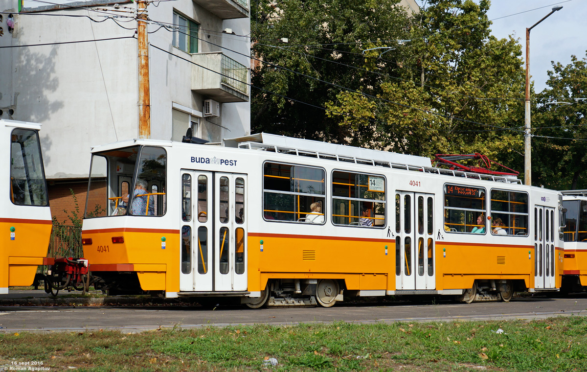 Будапешт. Tatra T5C5 №4041