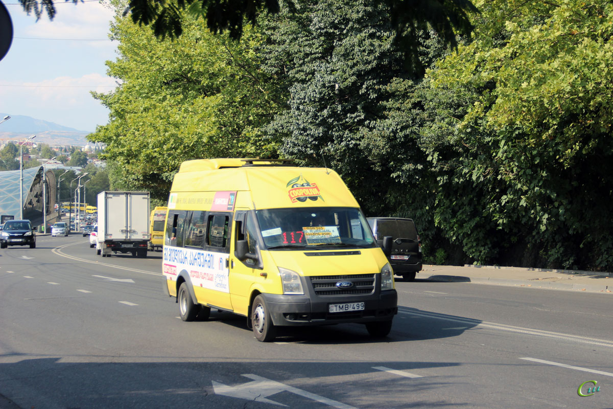 Тбилиси. Avestark (Ford Transit) TMB-499