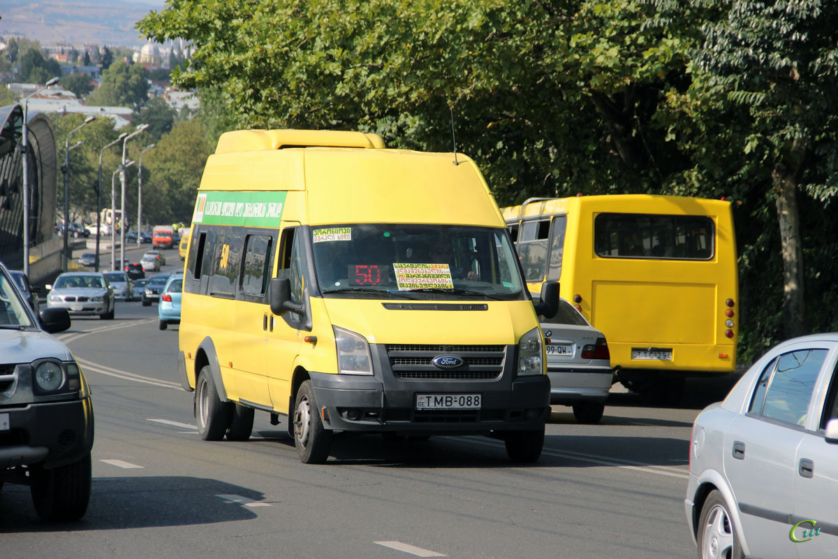 Тбилиси. Avestark (Ford Transit) TMB-088