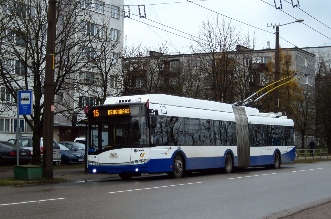 Рига. Škoda 27Tr Solaris №17638