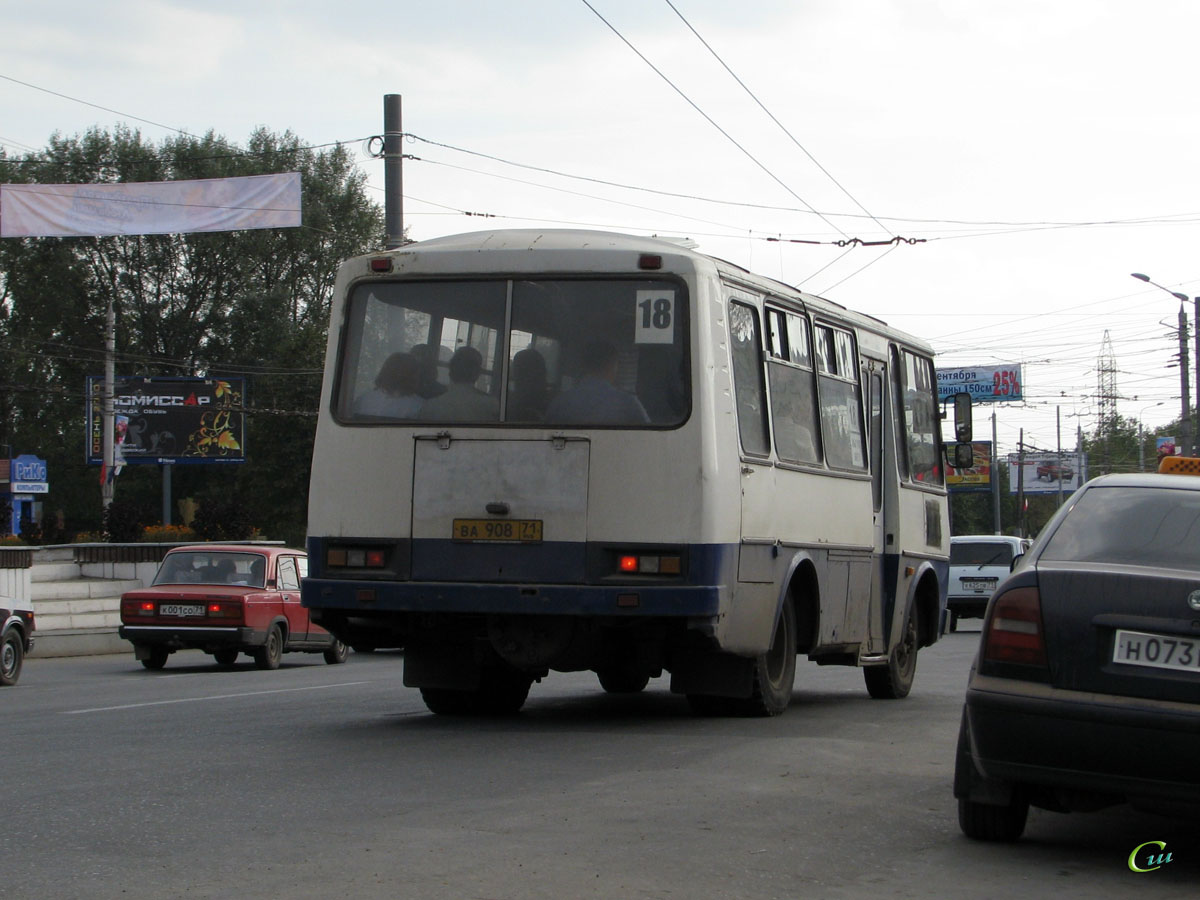 Тула. ПАЗ-3205 ва908