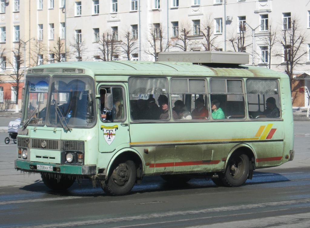 Курган. ПАЗ-32053 о358кк